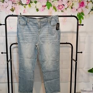Candace Cameron Bure Blue Straight Leg Jeans